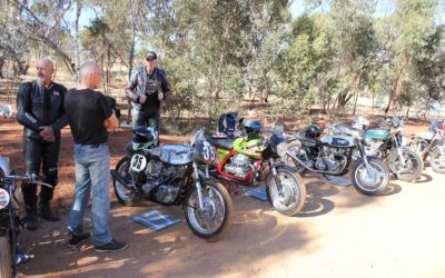 Vintage Motorcycle Hill Climbs in Western Australia