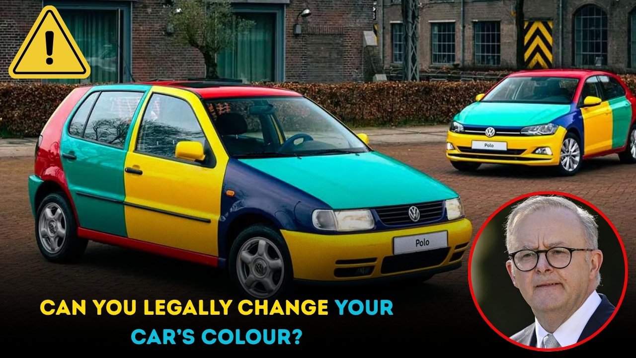 Can You Legally Change Your Car’s Colour?